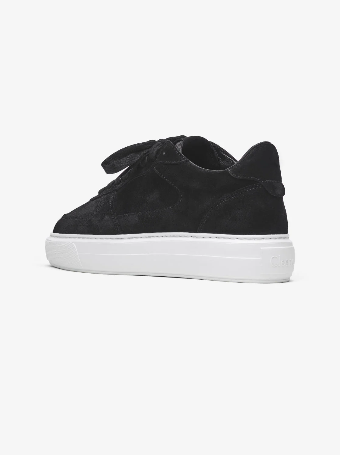 Court Trainer Black Suede - Image 3