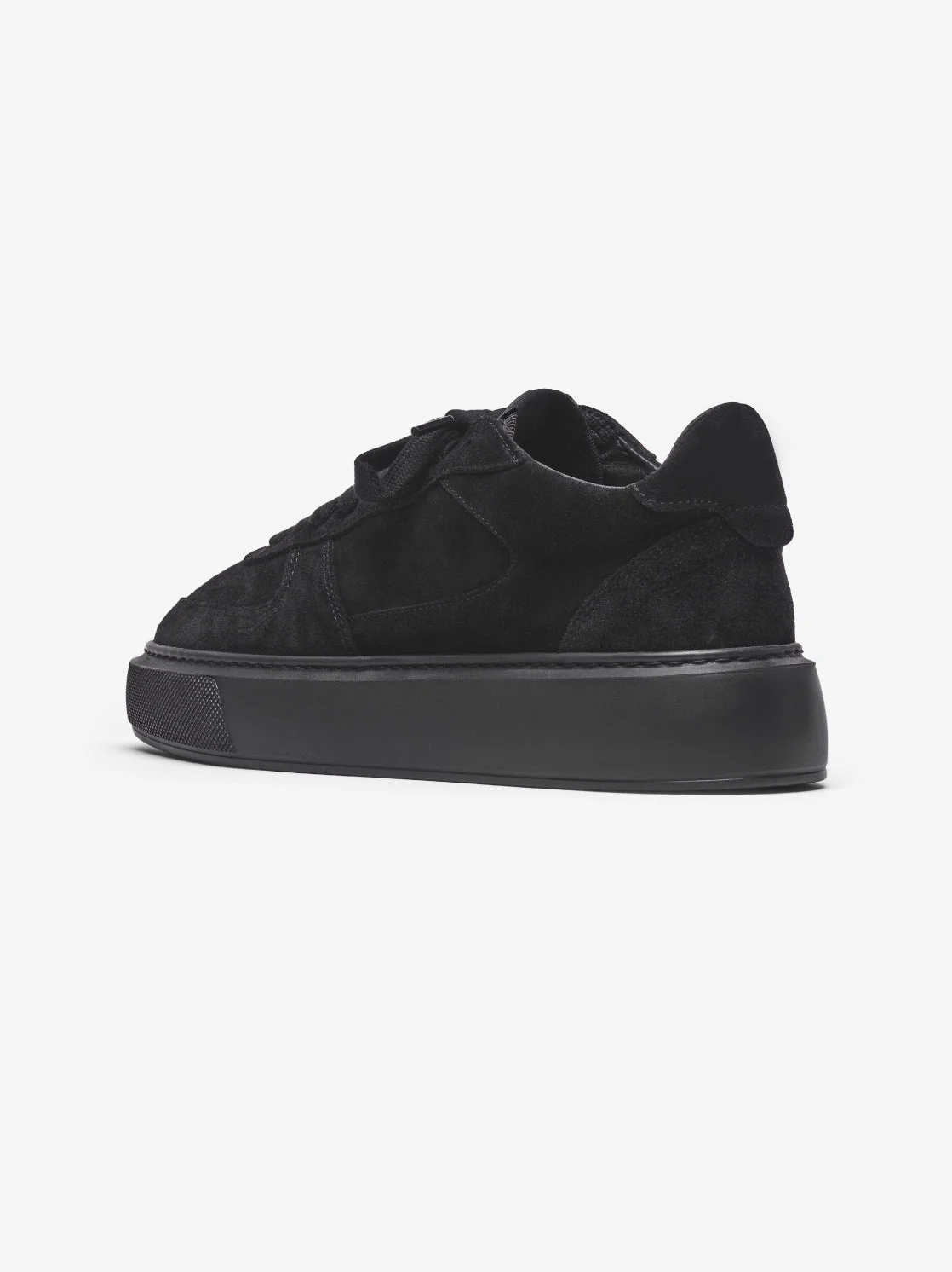 Court Trainer Triple Black Suede - Image 3
